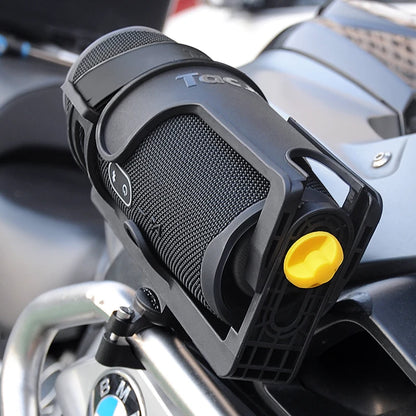 Motorcycle Bottle Holder universal audio bracket adjustable size  can place large volume kettle beverage For/BMW/Honda/Harley