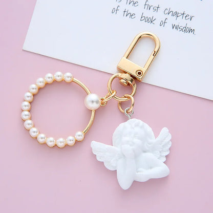 Angel Heart Keychain Christening Favor | Grace Galeria