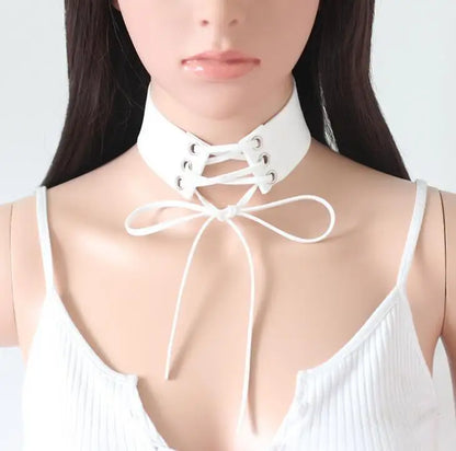 XIYANIKE New Wide Black Velvet Choker Necklace Belt Chokers Necklaces Tied Pink Chocker collares collier ras du cou N672