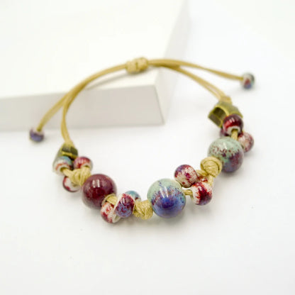 Retro style Ceramic DIY Handmade women's gift bracelets Bracelets&Bangles for woman ladies wholesale #1101