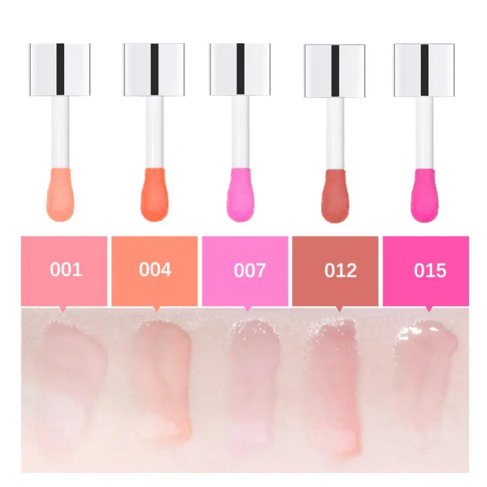 6ml Sexy Lip Oil Hydrating Plumping Lip Coat For Lipstick Lipgloss Tinted Lip Plumper Serum Bb Lips Glow Oil Treatment