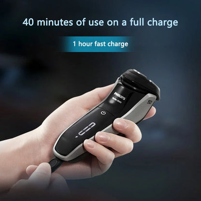 Philips S3208 New 3000 Series Original Electric Shaver Fast Charging Full Body Wash Intelligent Beard Razor Men Shaver