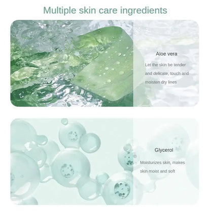 30/50g Aloe Vera Exfoliating Gel Moisturizing Aloe Extract Facial Cleansing Body Scrub Gel Purify Pores Smooth Tender Skin Care