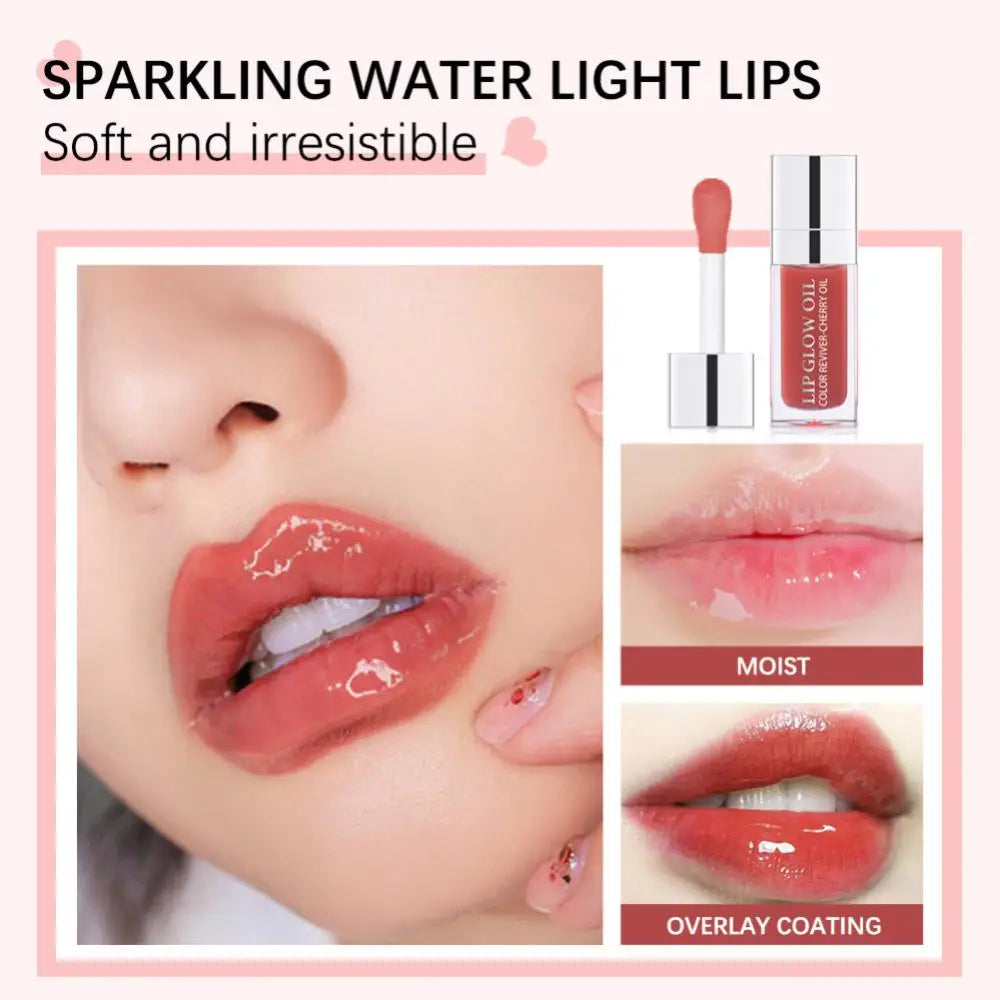 6ml Sexy Lip Oil Hydrating Plumping Lip Coat For Lipstick Lipgloss Tinted Lip Plumper Serum Bb Lips Glow Oil Treatment