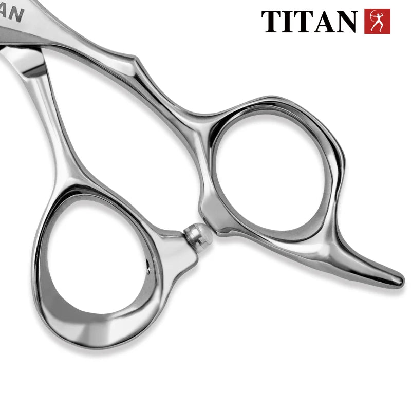 TITAN professional hairdresser scissors barber scissors hairdressing hair cutting  thinning  set of 5.5 6.0inch japan440c steel