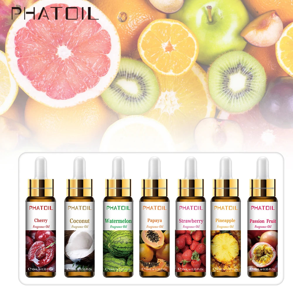 Passion Fruit Fragrance Oil Jadore Angel White Musk Cherry Strawberry Mango Coconut Aroma Oil for Candle Soap PerfumeMaking