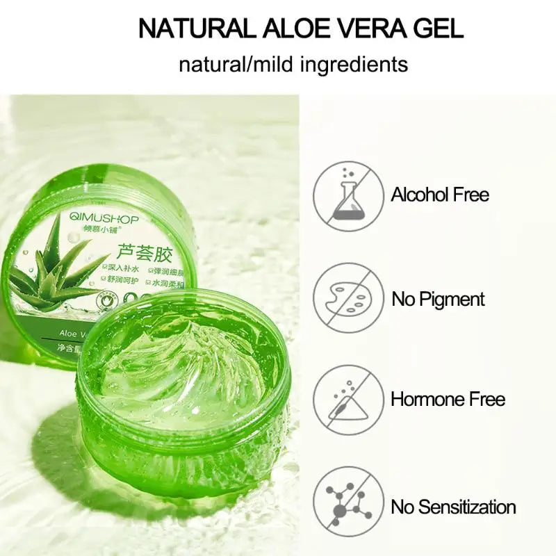 99% Aloe Vera Gel Moisturing Skin Face Cream Shrink Pores Day Cream Skincare Sleeping Mask Korean Skin Care Products