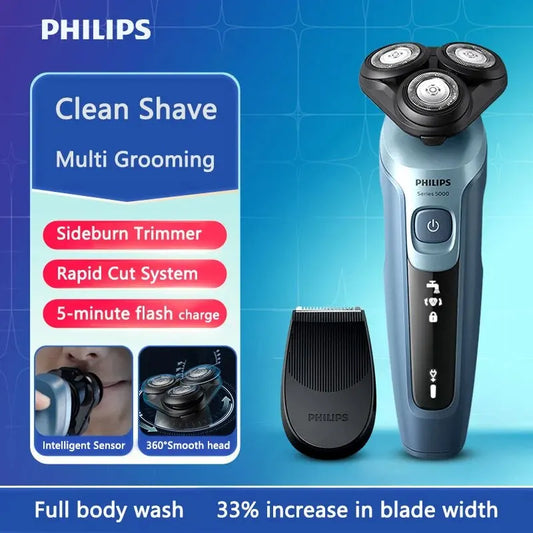 Philips S5366/5466 Electric Shaver With Sideburns Full-body Wash Original Genuine Gift Essentials