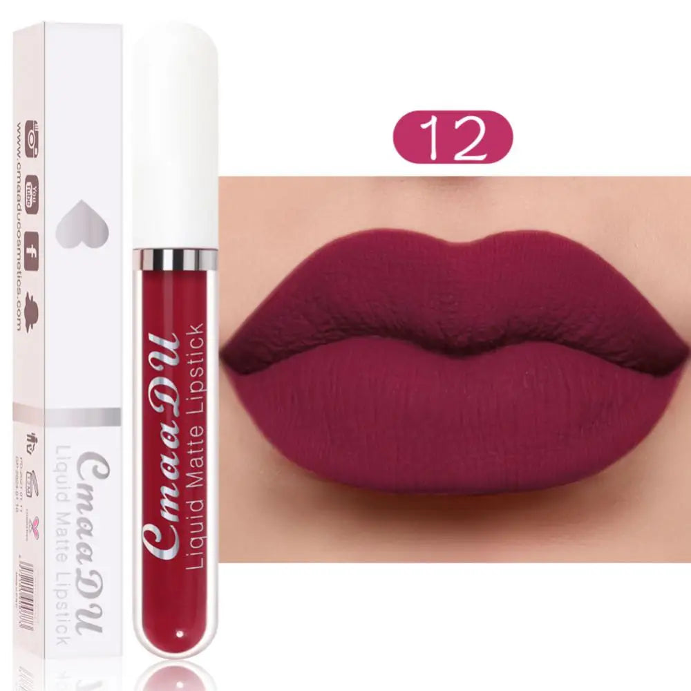 12 Colors Lip Gloss Women Lipstick | Grace Galeria