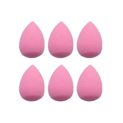 6Pcs Mini Makeup Sponge Powder Puff Beauty Sponge for Makeup Concealer Liquid Foundation Face Cosmetic Puff Make Up Sponge