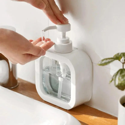 300/500ml Shampoo And Soap Dispenser kitche Soap gauge Refillable Lotion Holder Portable Bath Pump Bottle Bathroom Accessorie