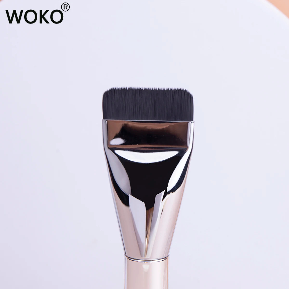 Ultra Thin Foundation Brush Lightweight and Thin Face Contour Brush Flat Contour Brush Blending Foundation Cream Makeup Brushes