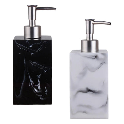 Marble Texture Manual Soap Dispenser Body Wash Dispenser for Home Kitchen