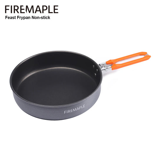 Fire Maple Feast Non-stick Camping Frying Pan Outdoor Hiking Skillet Lightweight Stick Free Cookware 0.9L 262G