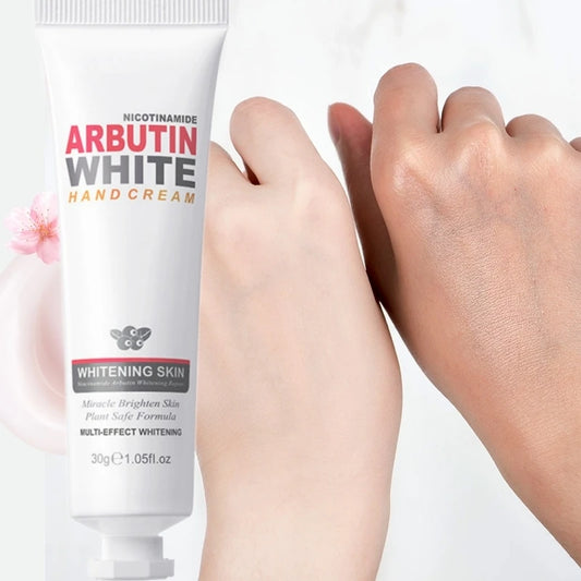 Niacinamide Arbutin Hand Cream Whitening Wrinkle Removal Anti-crack Moisturizing Fade Fine Lines Korea Skin Care Health Beauty