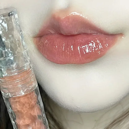 Water Light Nude Brown Lipgloss Lasting Waterproof Mirror Glass Tea Red Lipstick Not Easy To Fade Lip Glaze Lips Makeup Cosmetic