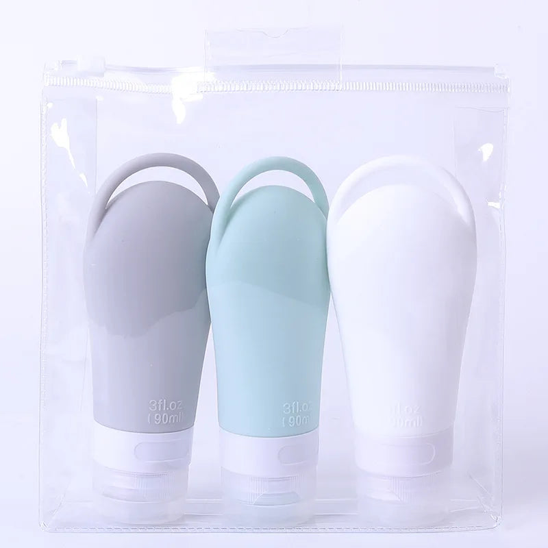 Hangable Silicone Dispensing Bottles | Grace Galeria