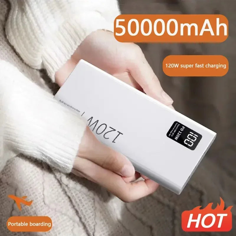 120W Power Bank | Grace Galeria | Super Fast Charging