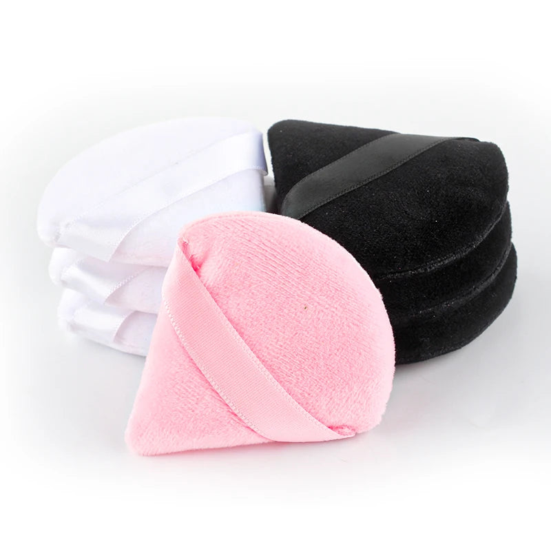 New Cosmetic Foundation Puff Mini Triangle Powder Puffs Women Beauty Reusable Sponge Washable Makeup Powder Accessories