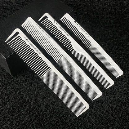 Mythus 7Pcs Barber Comb Haircut Professional Hairdressing Styling Comb Set Salon Hair Care Styling Tool Carbon Fiber Comb Set