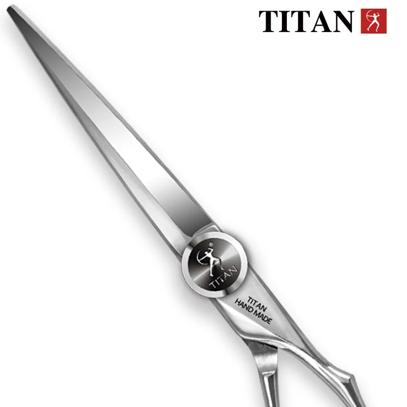 TITAN professional hairdresser scissors barber scissors hairdressing hair cutting  thinning  set of 5.5 6.0inch japan440c steel