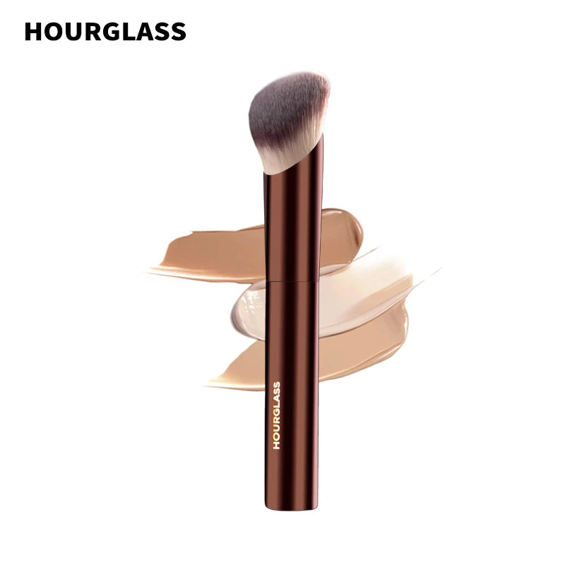 Hourglass Makeup Brush- No.21 Ambient Soft Glow Foundation Brush Soft Fiber Hair Fashion Design Single Face Brush