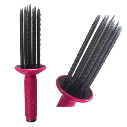 New Adjustable Air Volume Comb Hair Fluffy Styling Curler Curls Comb Hair Curler Heatless Curling Make Up Brush Roller Tools