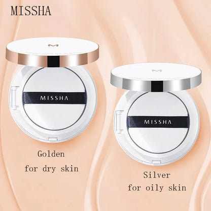 MISSHA M Magic Cushion SPF44/PA+++15g Air BB Cream Sunscreen Foundation Concealer Whitening Korea Cosmetics