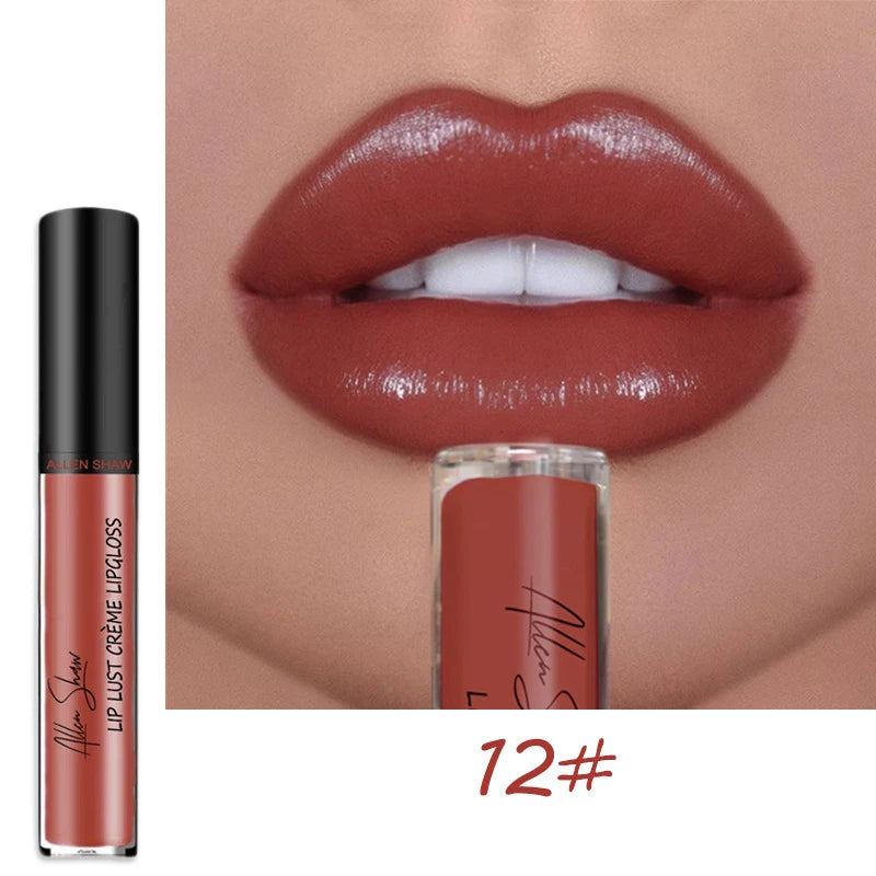 12 Colors Lip Gloss Women Lipstick | Grace Galeria
