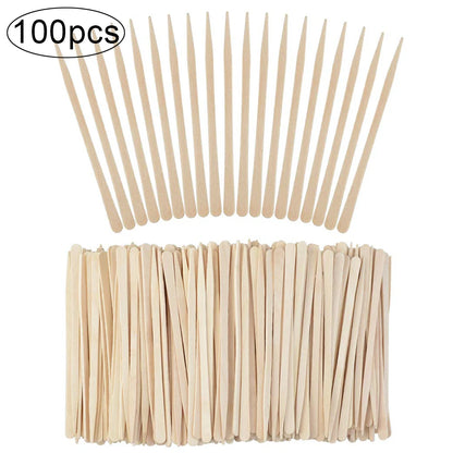 100PCS Wooden Hair Removal Stick | Grace Galeria