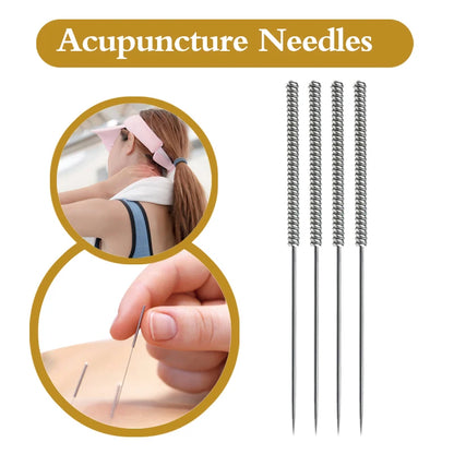 ZHONGYAN TAIHE 500 Pcs Acupuncture Needle with Tube Free Shipping ALL Size Acupuncture Disposable Sterile Beauty Massage Needle